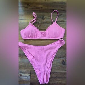 Aerie Pink Bikini Set